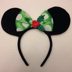 Disney Christmas Minnie Mouse Ears